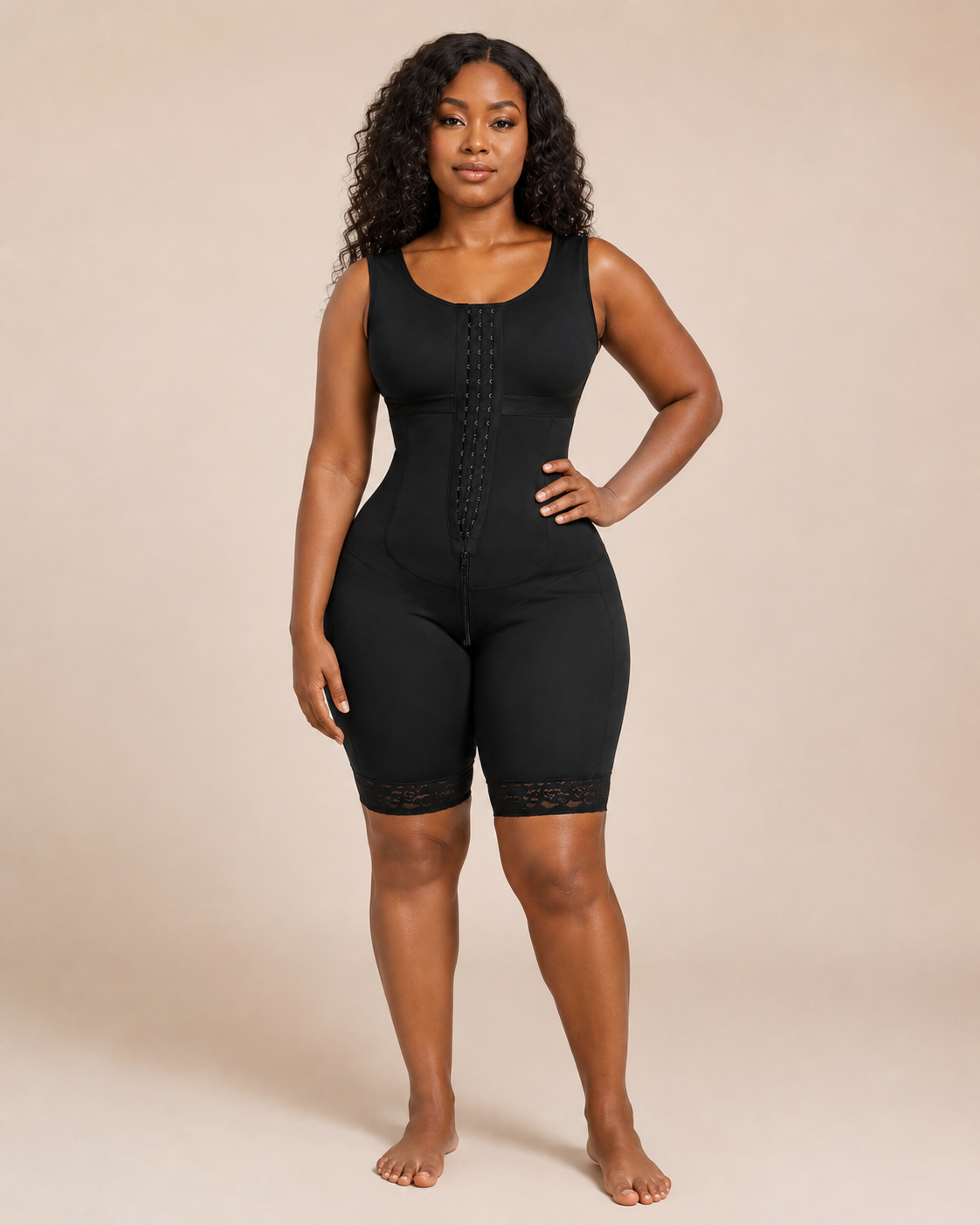 A Cinta Modeladora Completa Premium define a tua cintura, sustenta a barriga e transforma a tua silhueta instantaneamente. Sem dieta. Sem ginásio. Sem espera.